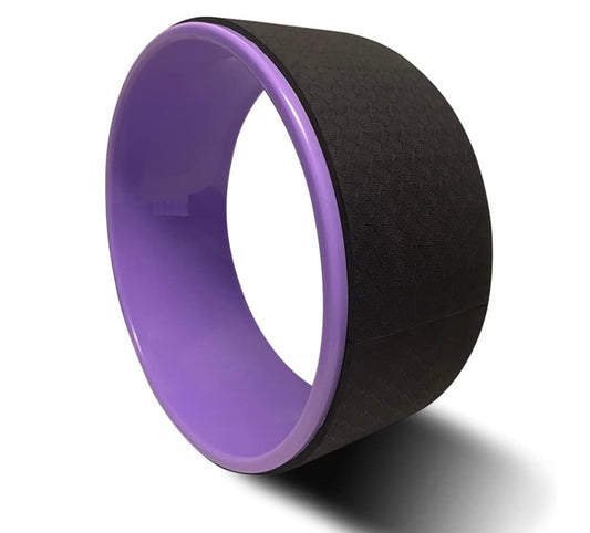 yoga wheel for home workout front view