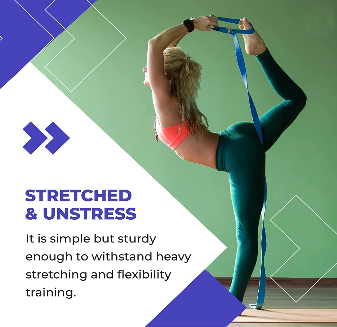 Complete yoga kit with Shayoda yoga belt, foam block, and eco-friendly mat for beginner and advanced yoga sessions