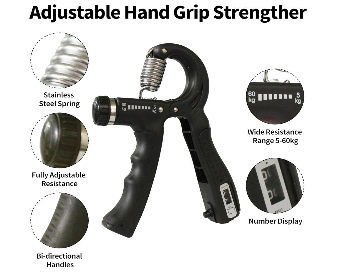 Hand Gripper With Counter