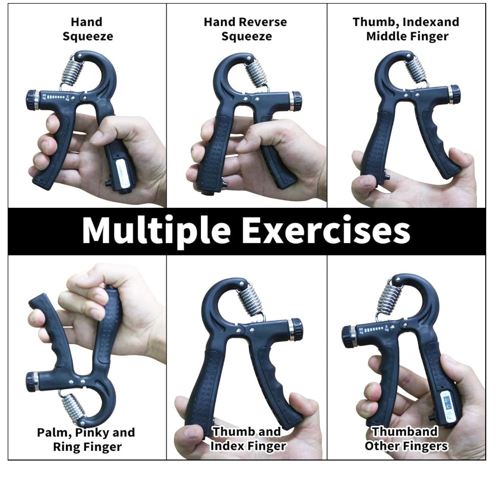 Hand Gripper With Counter