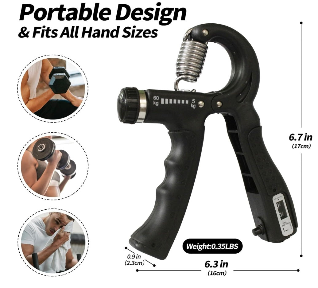 Hand Gripper With Counter