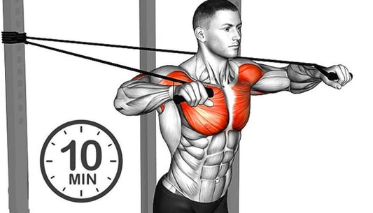 Full Body Workout at Home with resistance rope set