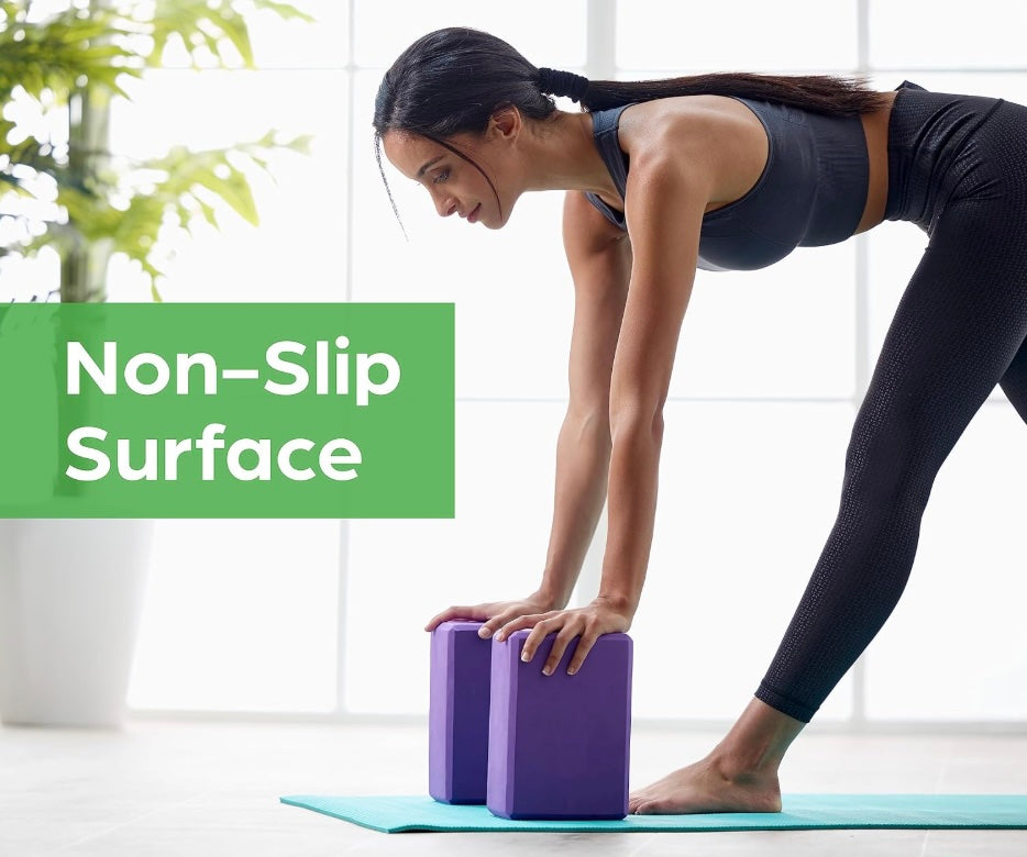yoga block TPE non slip view by shayoda fitness