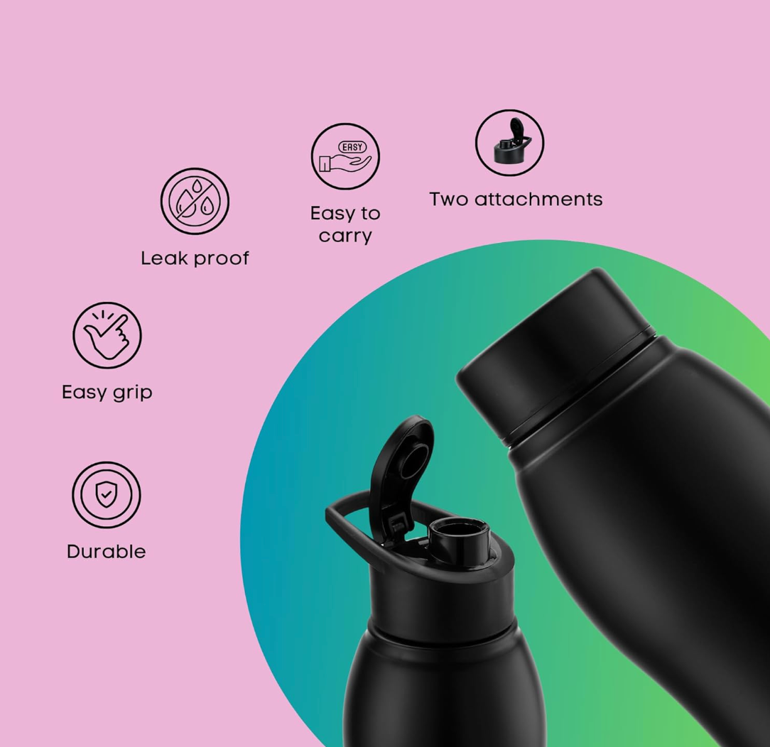 Sipper Water Bottle technical specification by bornbull